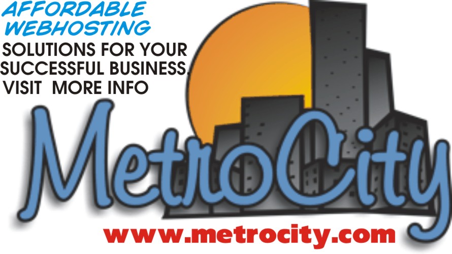 Metrocity offering Webhosting services since 1998